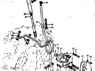 OIL PUMP - RV125 1974 (L) USA (E03)
