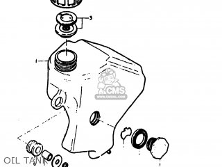OIL TANK - RV125 1975 (M) USA (E03)