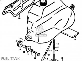 FUEL TANK - RV125 1976 (A) USA (E03)