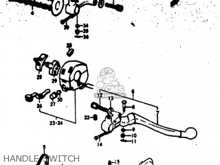 HANDLE SWITCH - RV125 1976 (A) USA (E03)