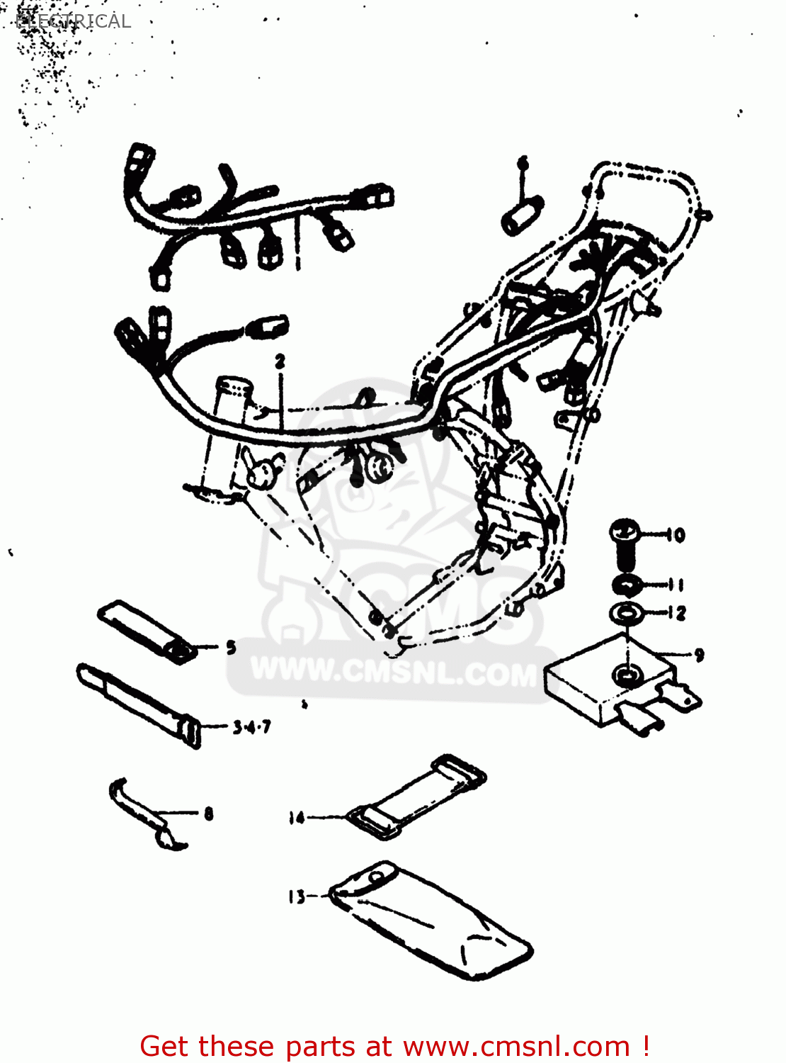 ELECTRICAL RV125 1977 (B) USA (E03)