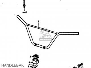 HANDLEBAR - RV125 1977 (B) USA (E03)