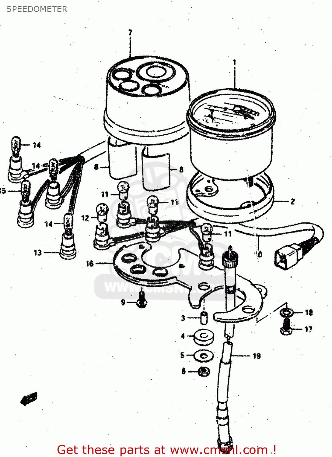 Suzuki rv50 запчасти