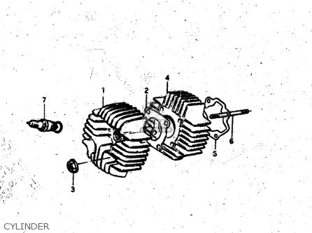 CYLINDER - RV50 1981 (X) (E01)