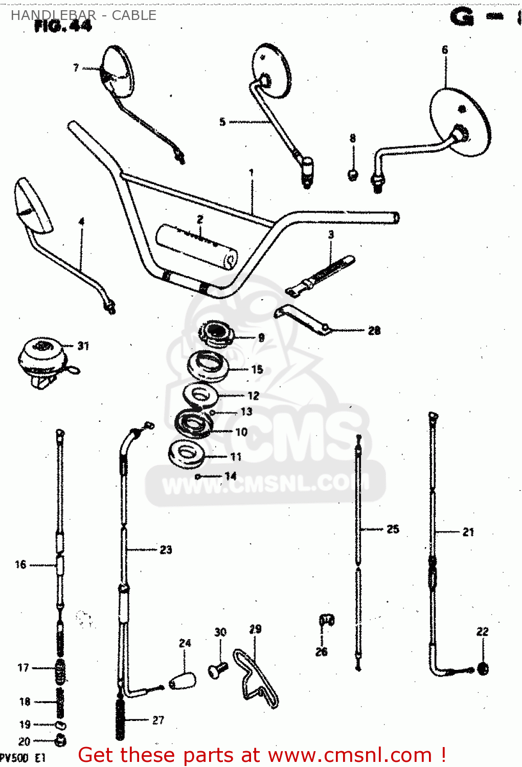 Suzuki rv50 запчасти