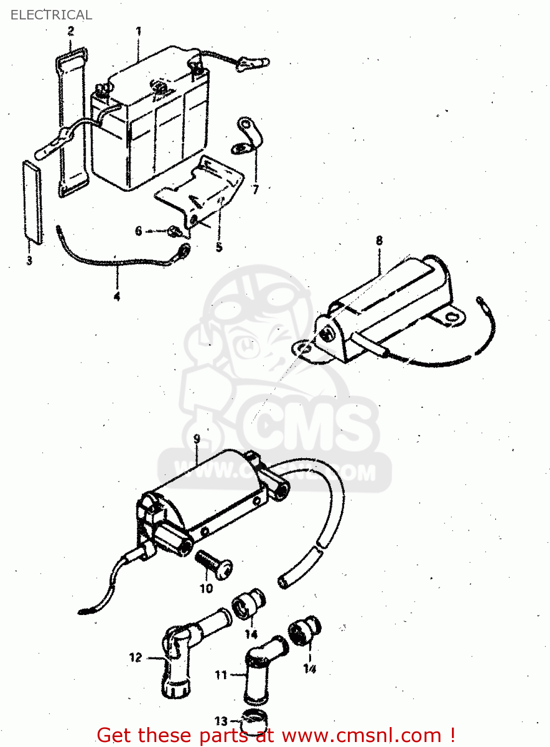 ELECTRICAL RV50 1983 (D) (E01)