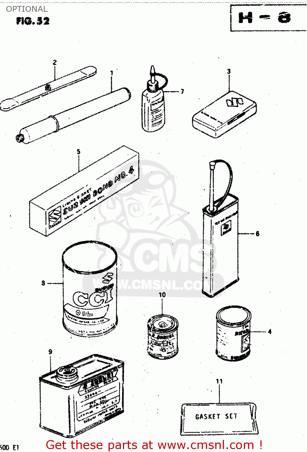 OPTIONAL RV50 1983 (D) (E01)