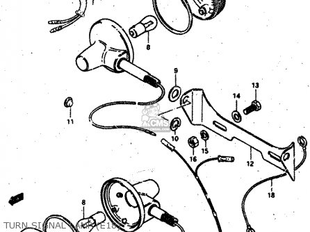 TURN SIGNAL LAMP (E18) - RV50 1983 (D) (E01)
