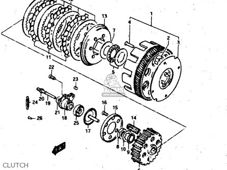 CLUTCH - RV50 1983 (D) (E01)