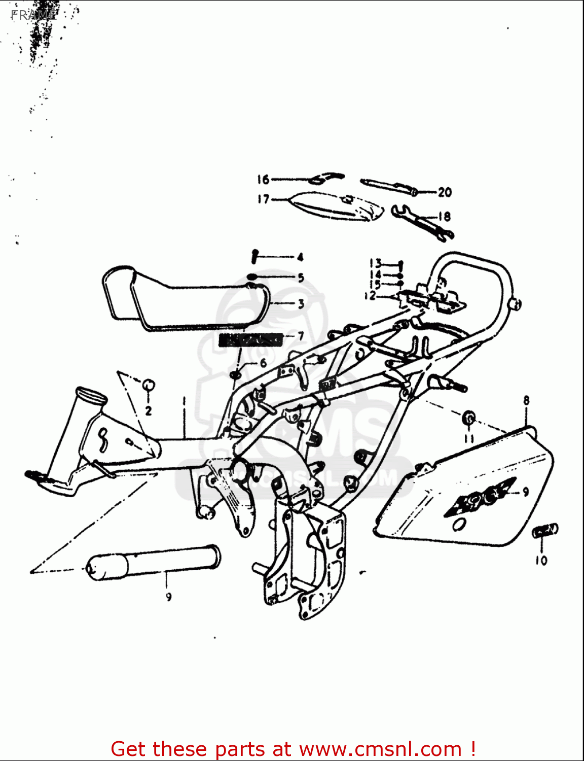 FRAME RV90 1972 (J) USA (E03)