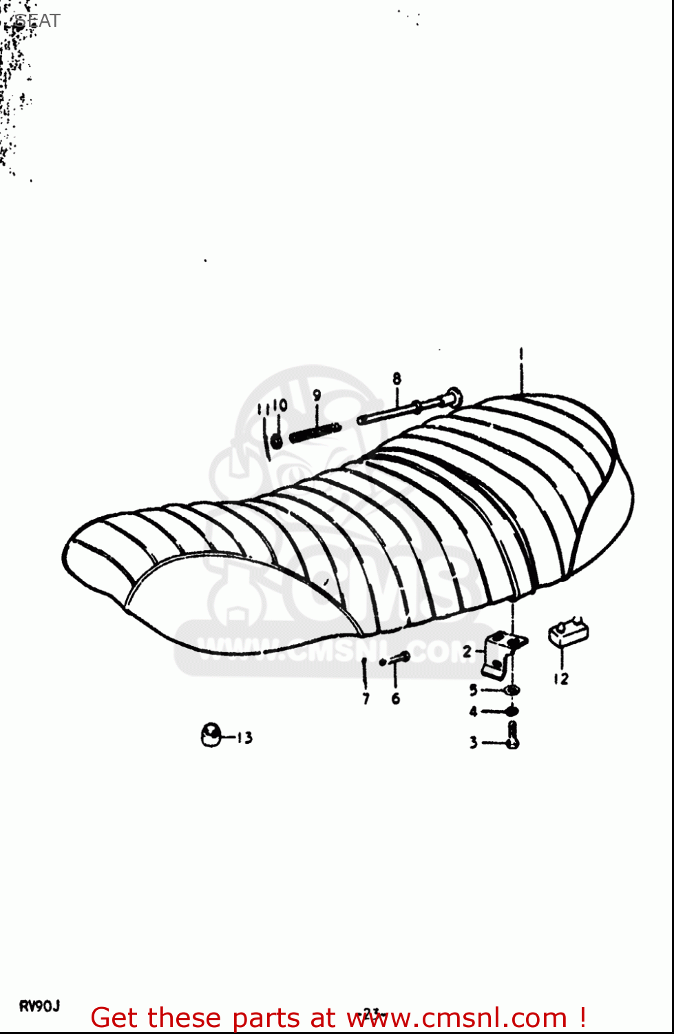 SEAT RV90 1972 (J) USA (E03)
