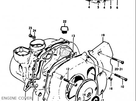 ENGINE COVER - RV90 1972 (J) USA (E03)