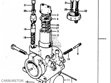 CARBURETOR - RV90 1972 (J) USA (E03)