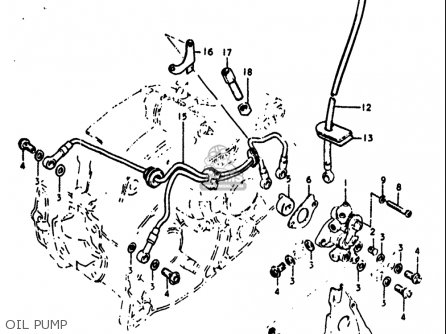 OIL PUMP - RV90 1972 (J) USA (E03)