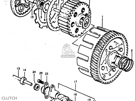 CLUTCH - RV90 1972 (J) USA (E03)