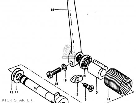 KICK STARTER - RV90 1972 (J) USA (E03)