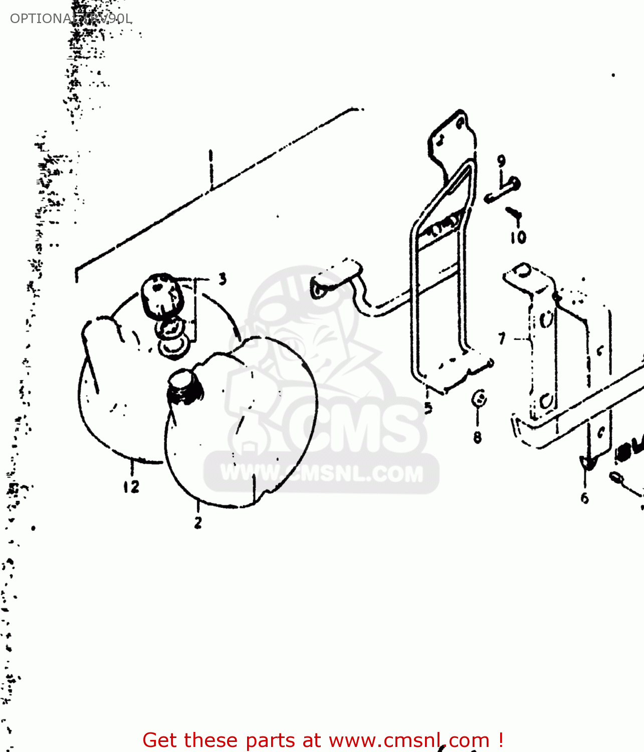 OPTIONAL (RV90L RV90 1973 (K) USA (E03)