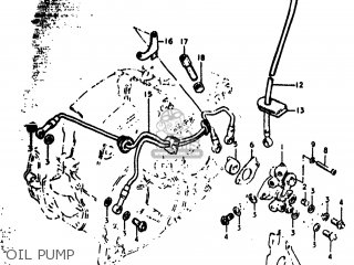 OIL PUMP - RV90 1973 (K) USA (E03)