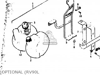 OPTIONAL (RV90L - RV90 1973 (K) USA (E03)