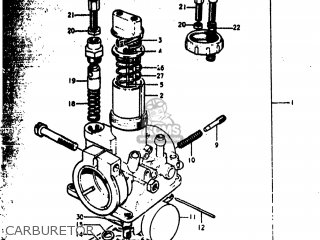CARBURETOR - RV90 1974 (L) USA (E03)