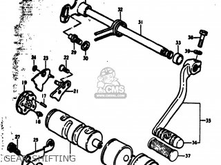 GEAR SHIFTING - RV90 1974 (L) USA (E03)