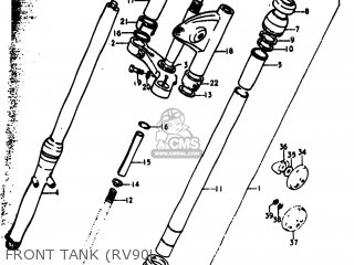 FRONT TANK (RV90L - RV90 1975 (M) USA (E03)