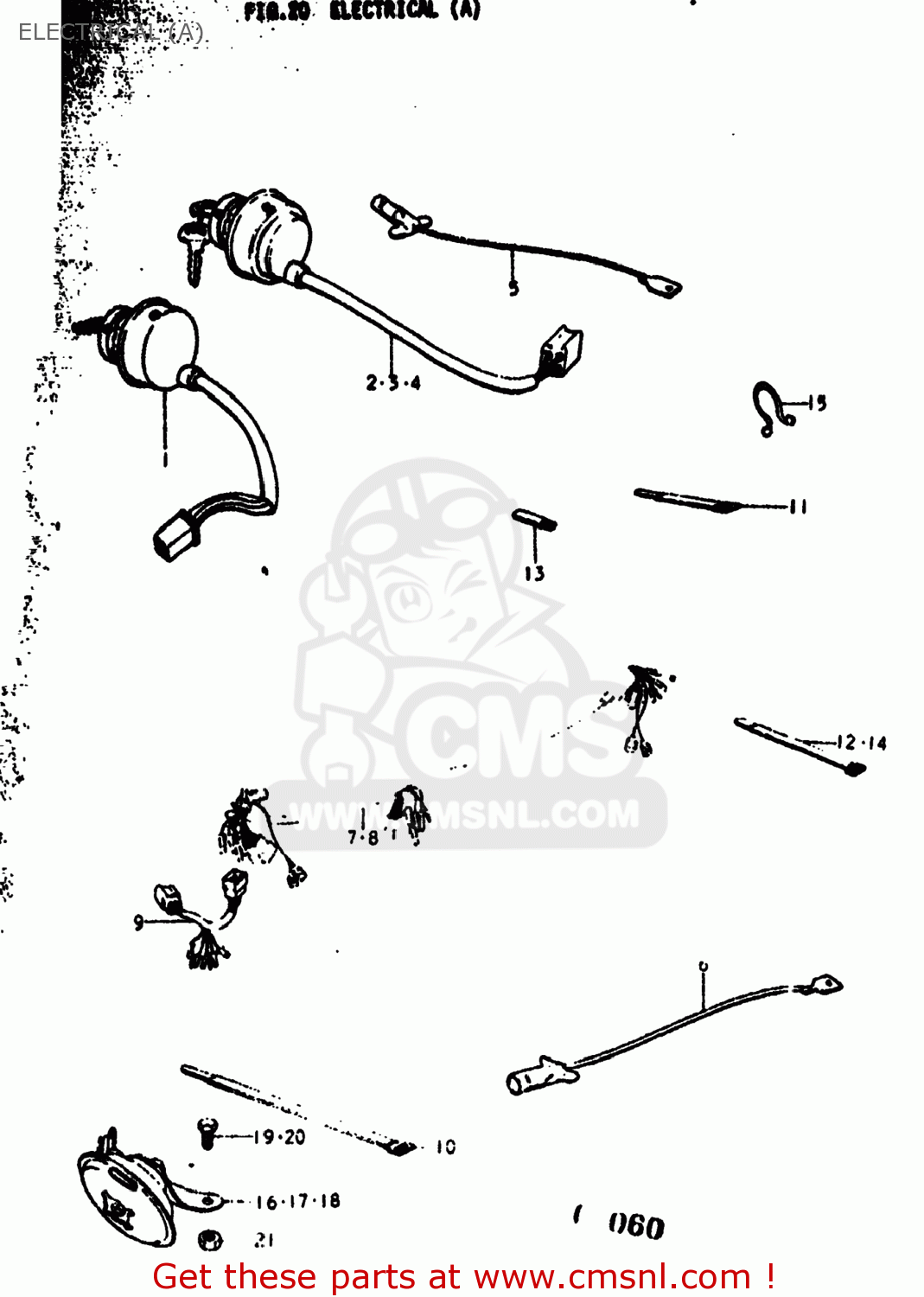 ELECTRICAL (A) RV90 1977 (B) USA (E03)