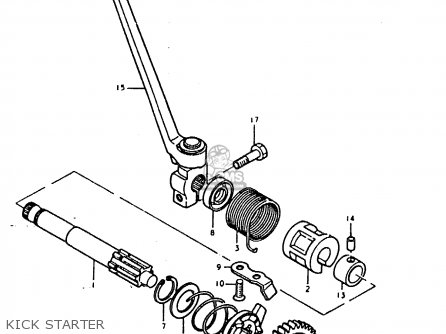 KICK STARTER - SB200 1979 (N) (E02)