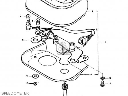 SPEEDOMETER - SB200 1979 (N) (E02)