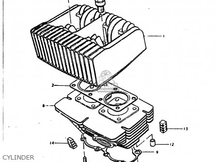 CYLINDER - SB200 1979 (N) (E02)