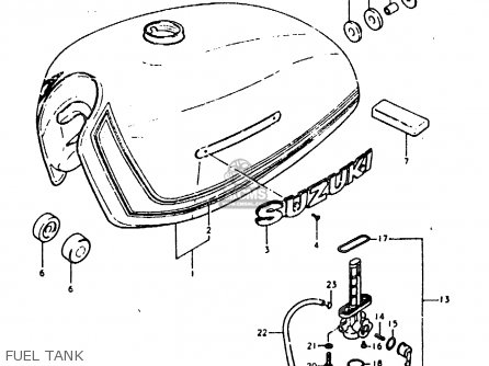FUEL TANK - SB200 1979 (N) (E02)