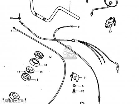 HANDLEBAR - SB200 1979 (N) (E02)