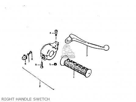 RIGHT HANDLE SWITCH - SB200 1979 (N) (E02)
