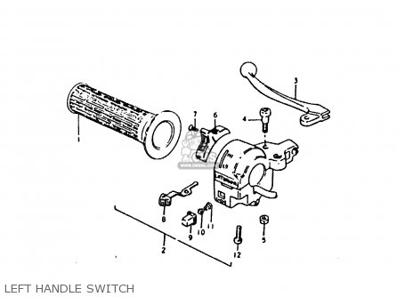 LEFT HANDLE SWITCH - SB200 1979 (N) (E02)