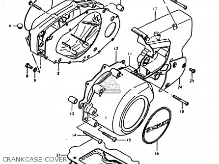 CRANKCASE COVER - SB200 1979 (N) (E02)