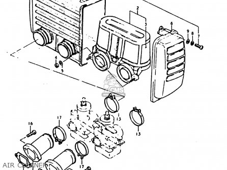 AIR CLEANER - SB200 1979 (N) (E02)