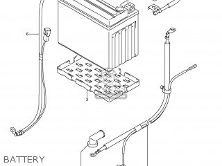 BATTERY - SFV650 GLADIUS 2009 (K9) USA (E03)