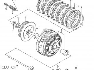 CLUTCH - SFV650 GLADIUS 2009 (K9) USA (E03)
