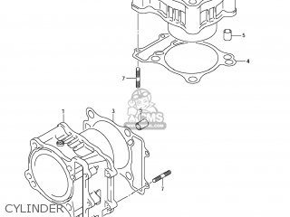 CYLINDER - SFV650 GLADIUS 2009 (K9) USA (E03)