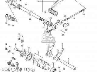 GEAR SHIFTING - SFV650 GLADIUS 2009 (K9) USA (E03)