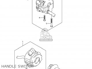 HANDLE SWITCH - SFV650 GLADIUS 2009 (K9) USA (E03)