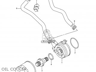 OIL COOLER - SFV650 GLADIUS 2009 (K9) USA (E03)