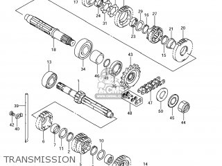 TRANSMISSION - SFV650 GLADIUS 2009 (K9) USA (E03)