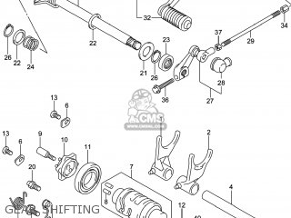 GEAR SHIFTING - SFV650 GLADIUS 2014 (L4) USA (E03)