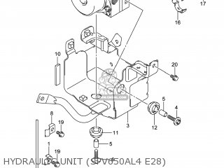 HYDRAULIC UNIT (SFV650AL4 E28) - SFV650 GLADIUS 2014 (L4) USA (E03)