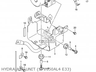 HYDRAULIC UNIT (SFV650AL4 E33) - SFV650 GLADIUS 2014 (L4) USA (E03)