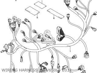 WIRING HARNESS (SFV650L4 E03) - SFV650 GLADIUS 2014 (L4) USA (E03)