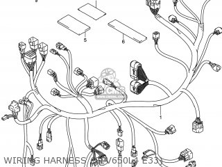 WIRING HARNESS (SFV650L4 E33) - SFV650 GLADIUS 2014 (L4) USA (E03)
