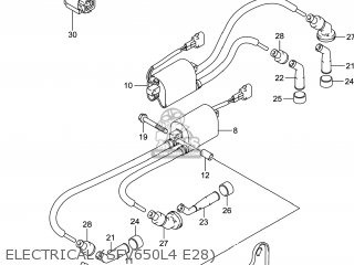 ELECTRICAL (SFV650L4 E28) - SFV650A GLADIUS 2014 (L4) USA (E03)