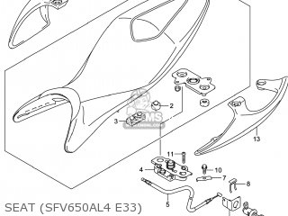 SEAT (SFV650AL4 E33) - SFV650A GLADIUS 2014 (L4) USA (E03)
